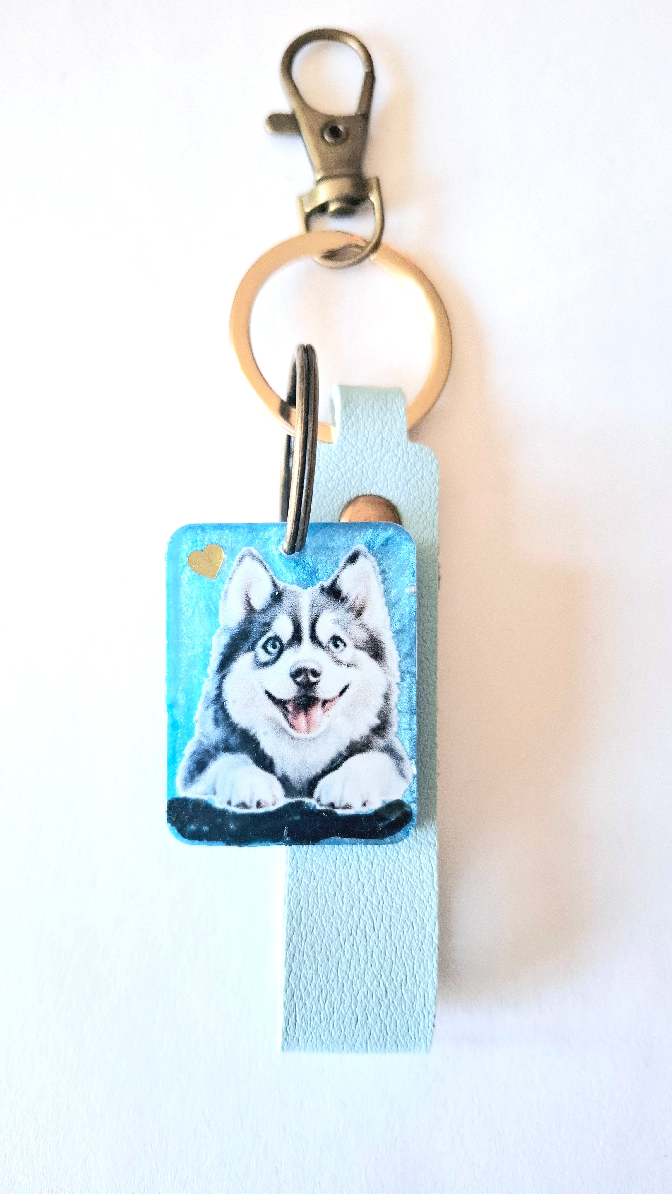 porte clés husky sibérien