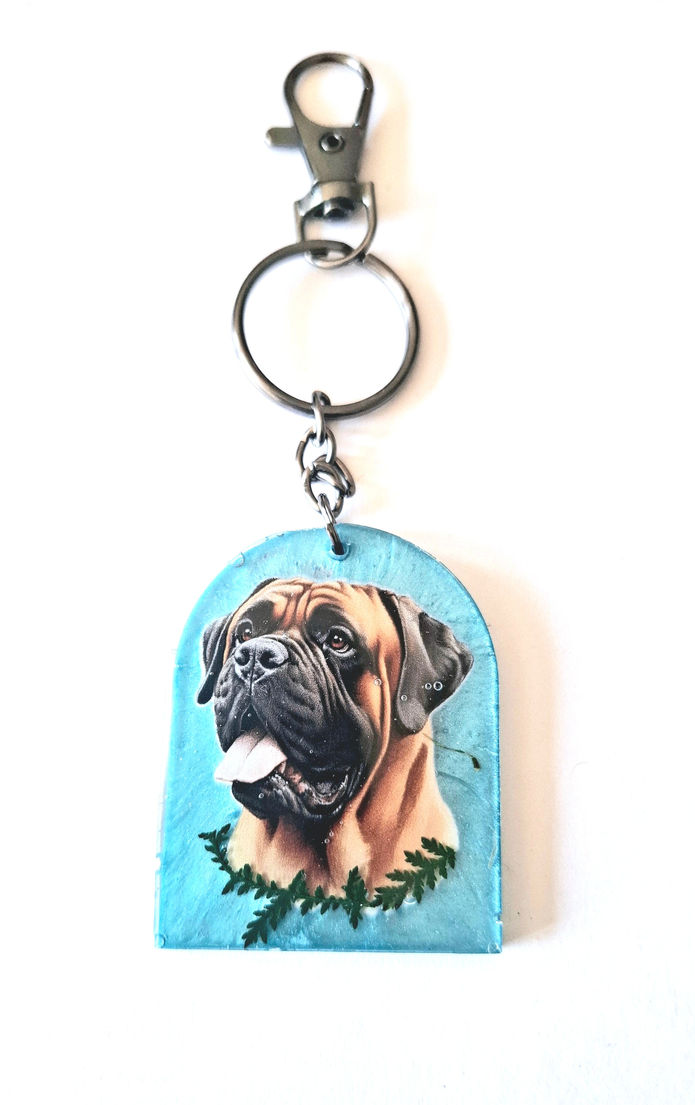 porte clés chien Bullmastiff
