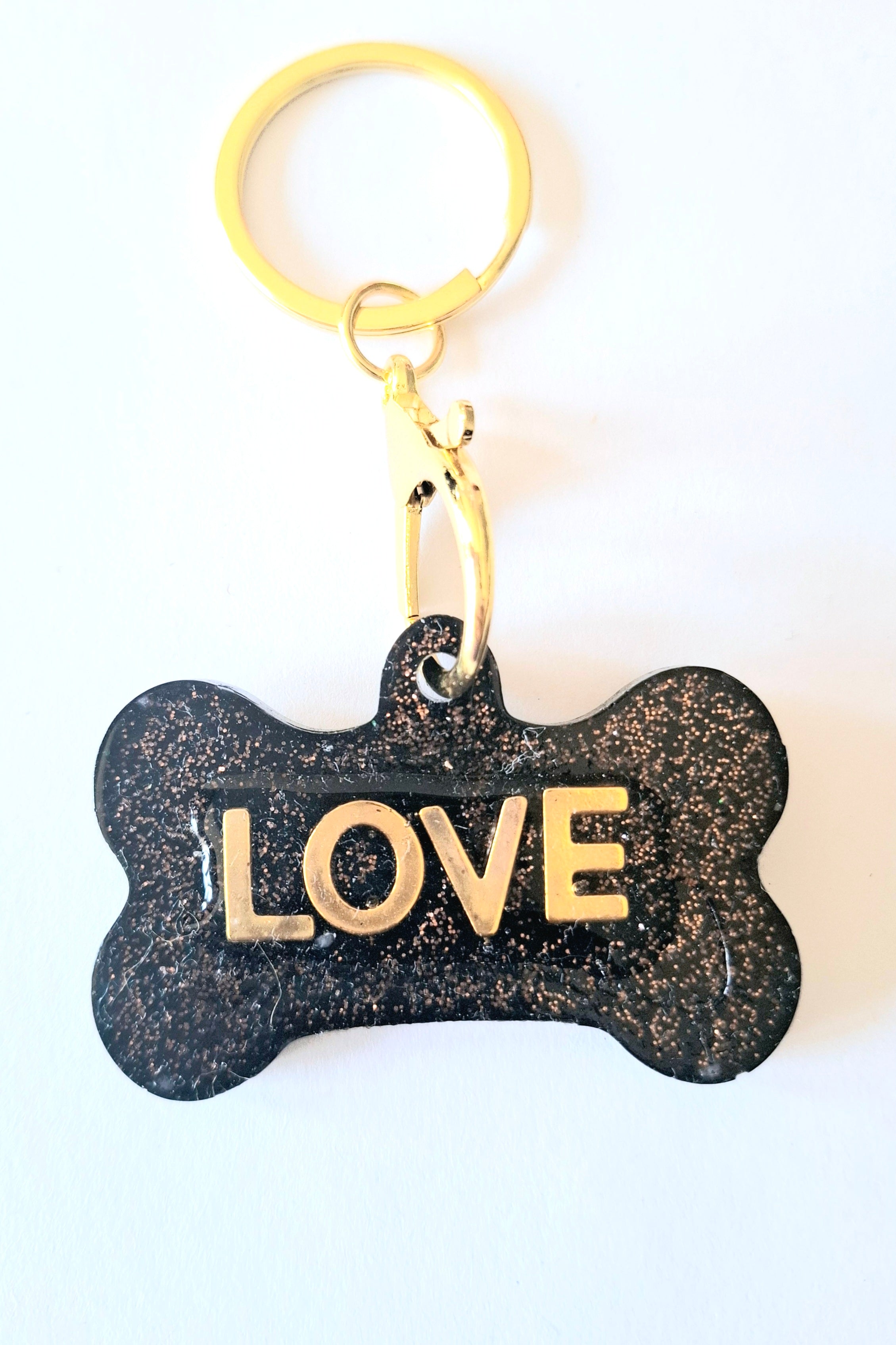 porte clés LOVE forme OS