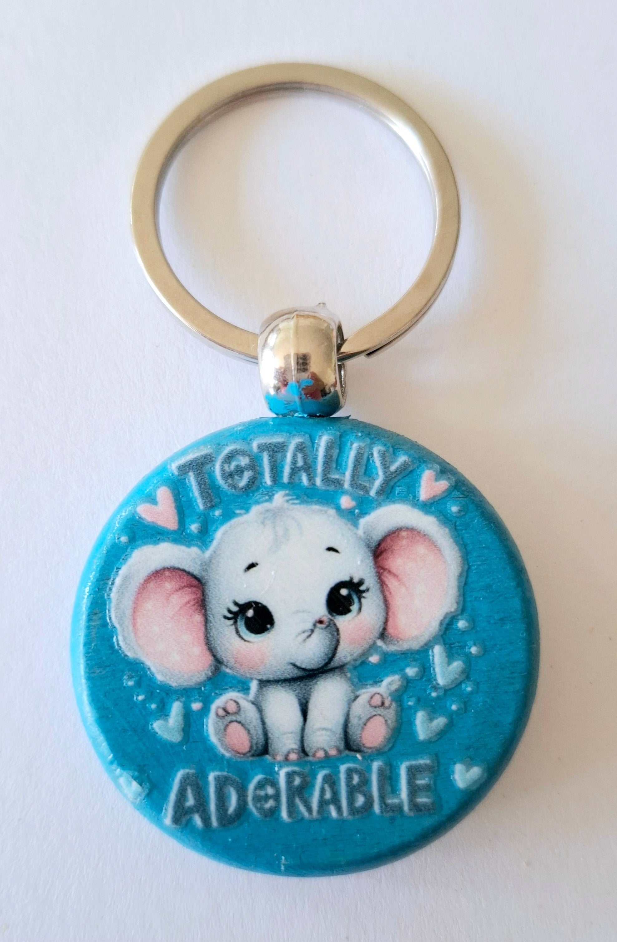 Porte clés éléphanteau adorable cute