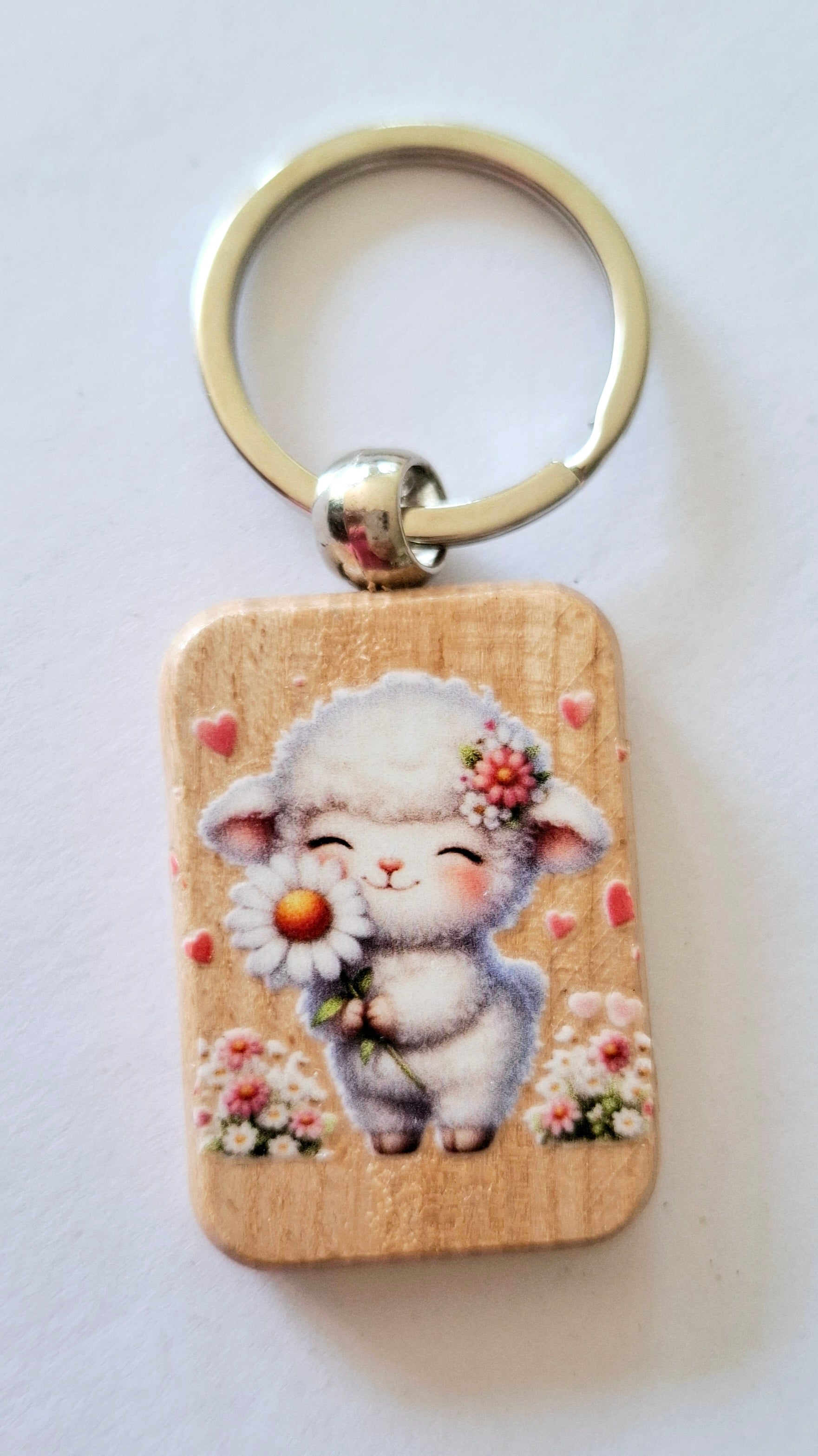 porte clés bijou de sac agneau