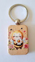 Porte-clés abeille