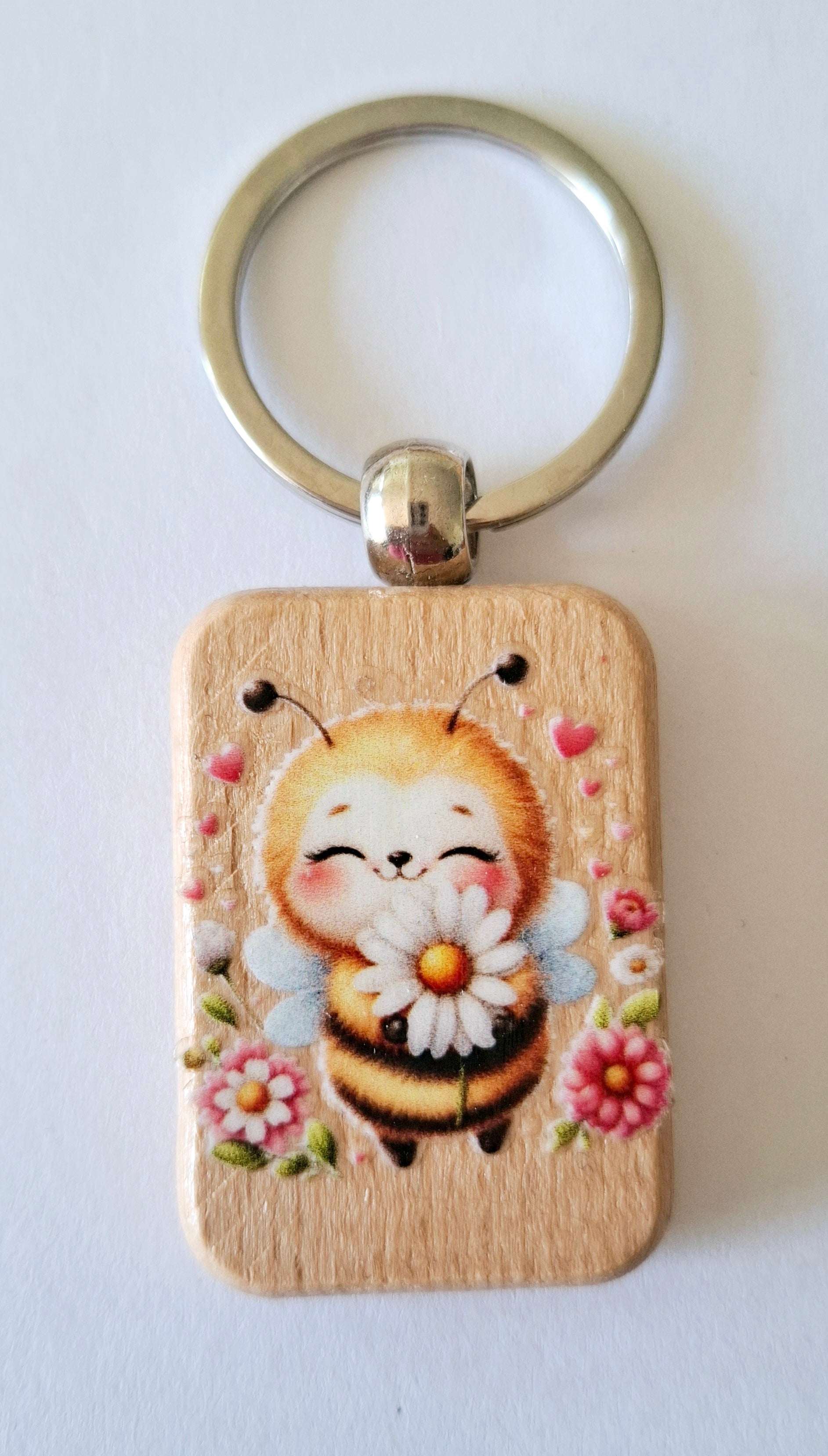 Porte-clés abeille