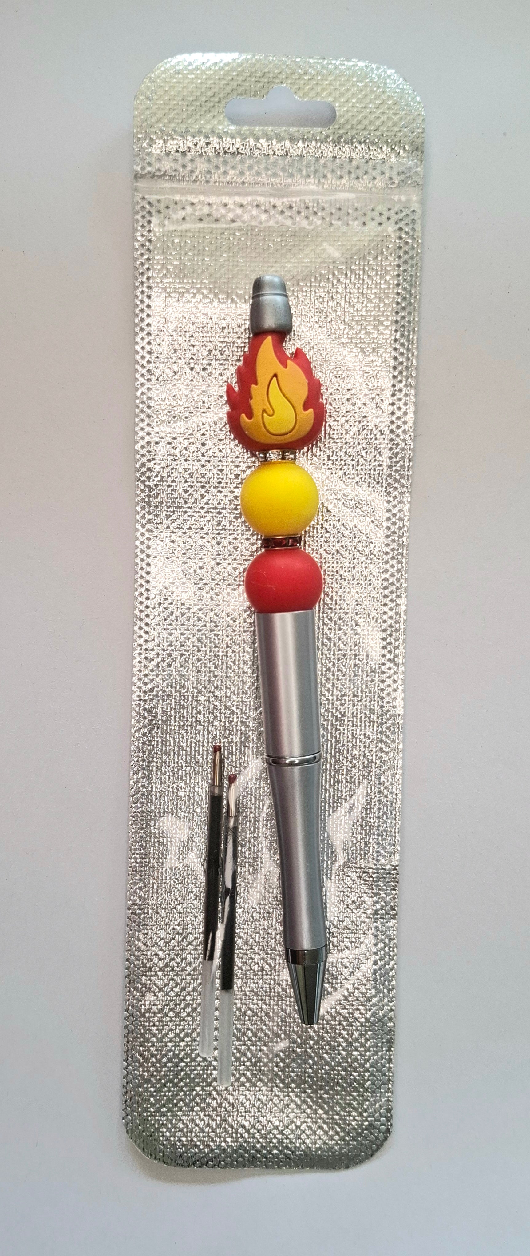 Stylo feu flamme pompiers