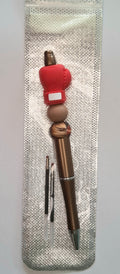 Stylo gant de boxe rouge