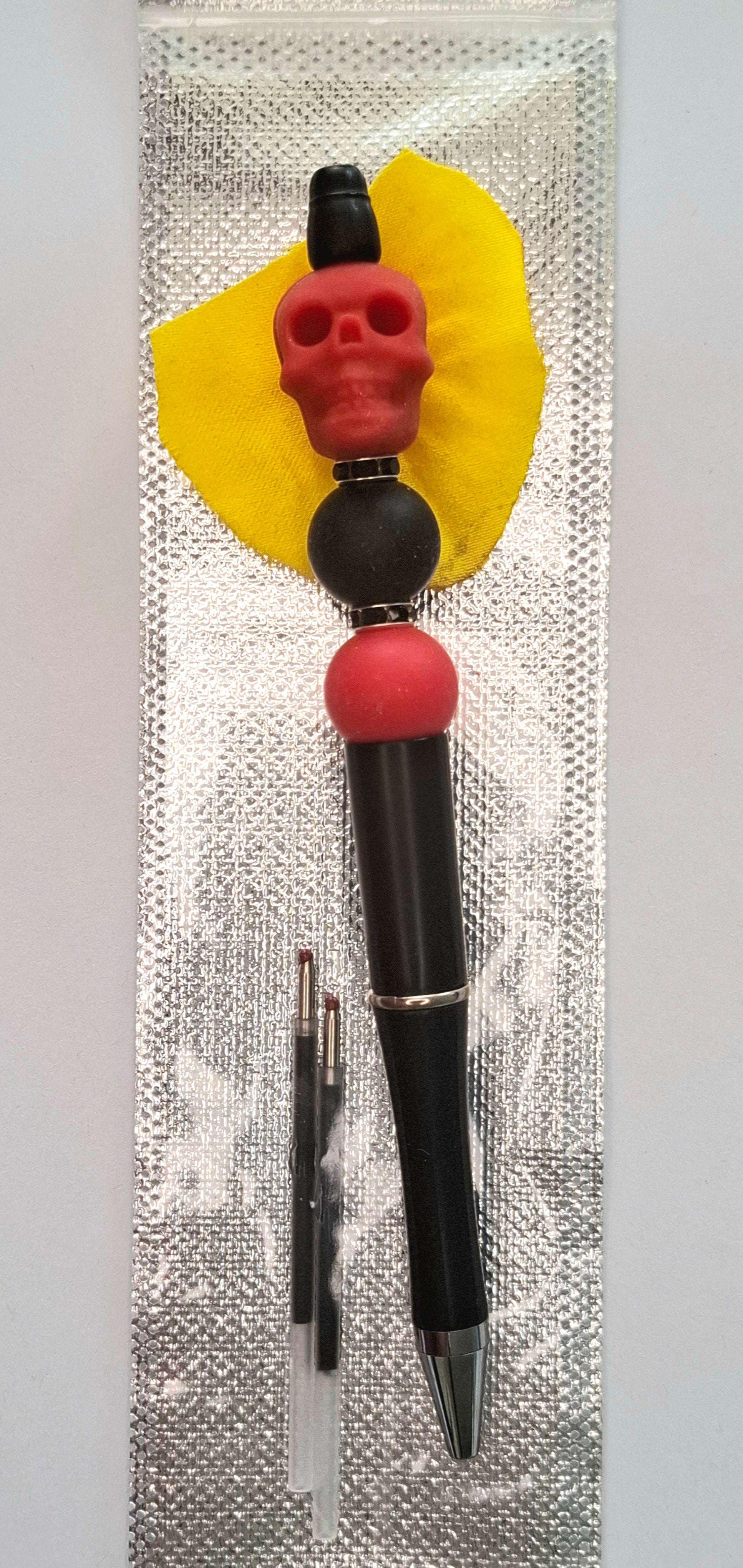 Stylo tête de mort, Halloween