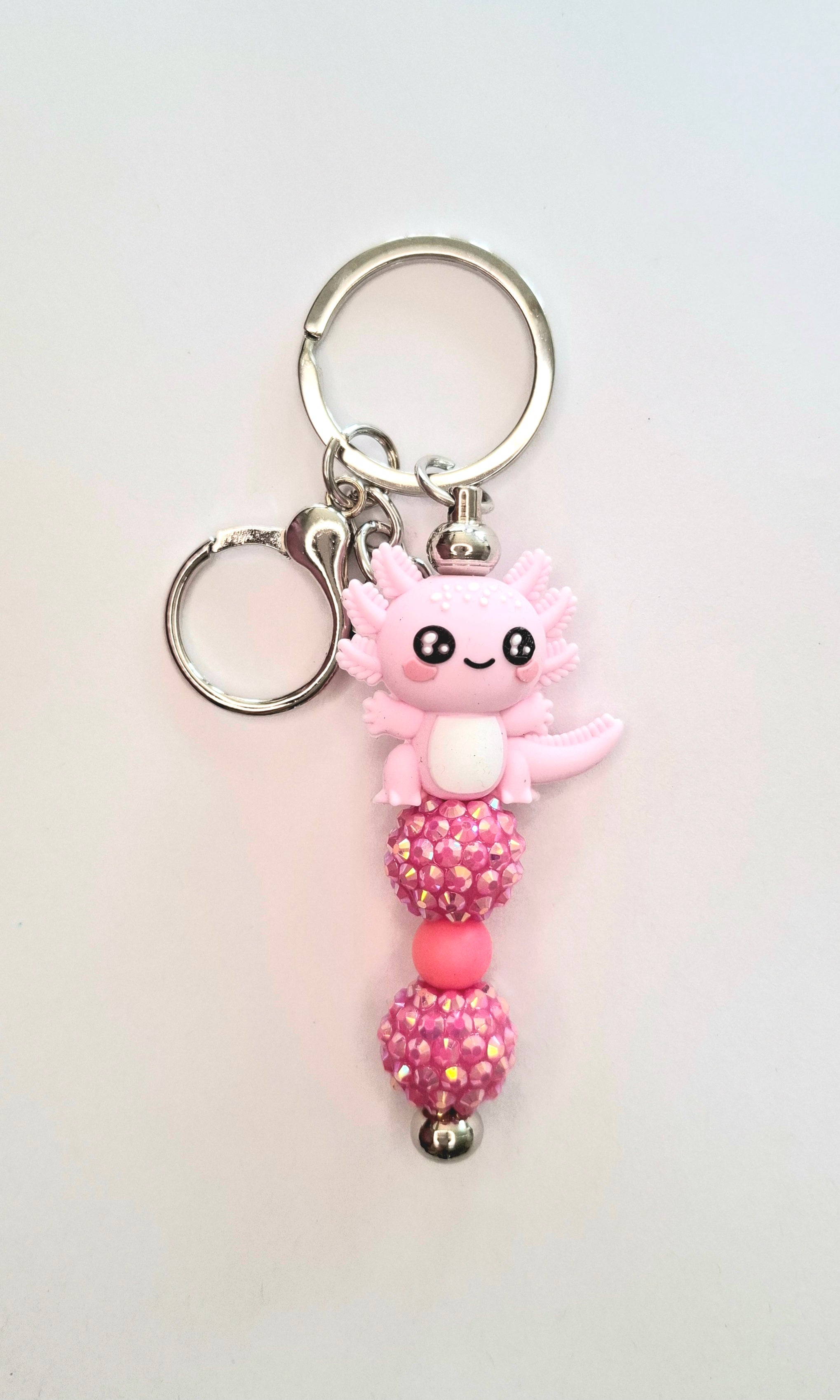 Axolotl rose clair et Strass