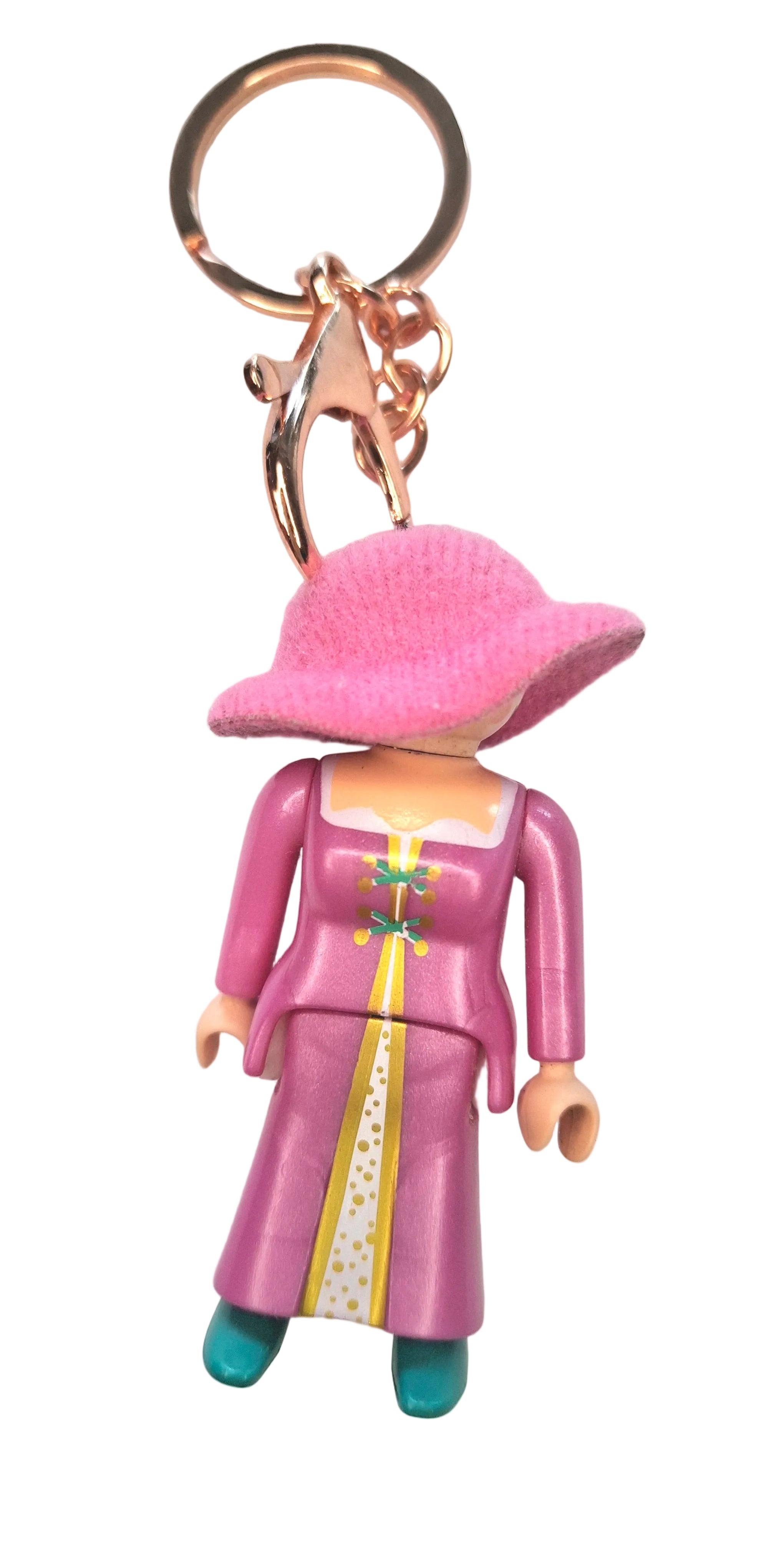 Recyclage playmobil. La dame rose