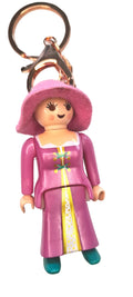 Recyclage playmobil. La dame rose