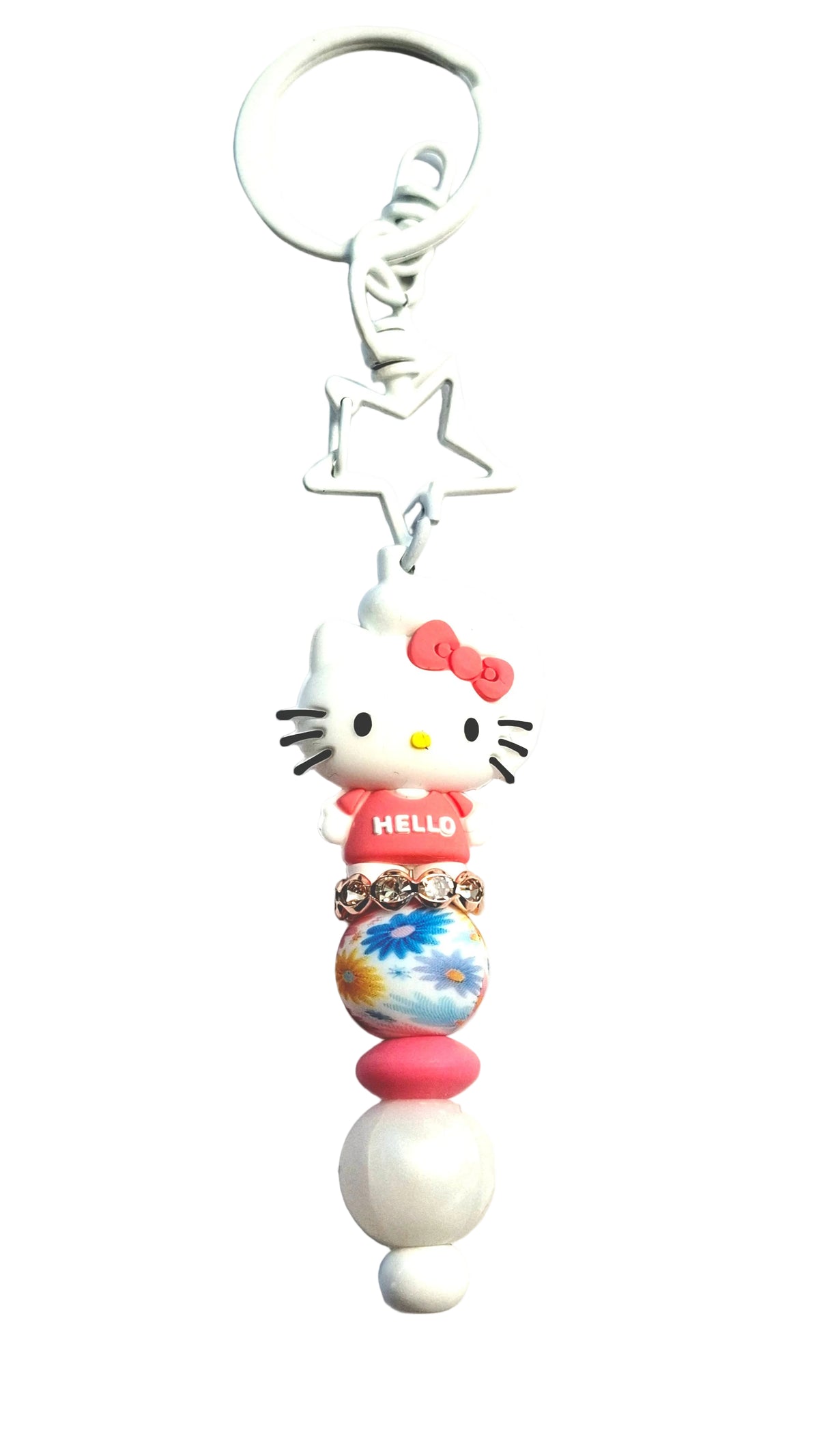 Hello Kitty et fleurs