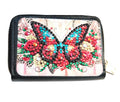 porte cartes modèle papillon multicolore