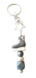patin gris et blanc modèle 2