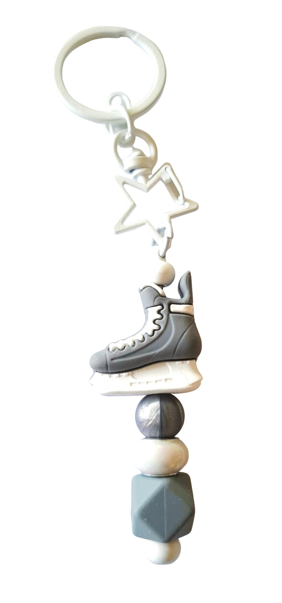 patin gris et blanc modèle 2