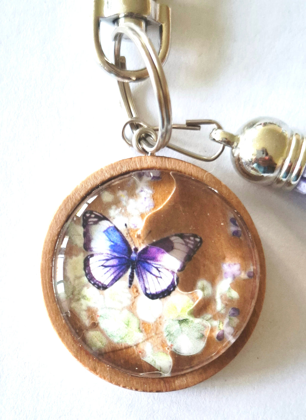 papillon et fleurs