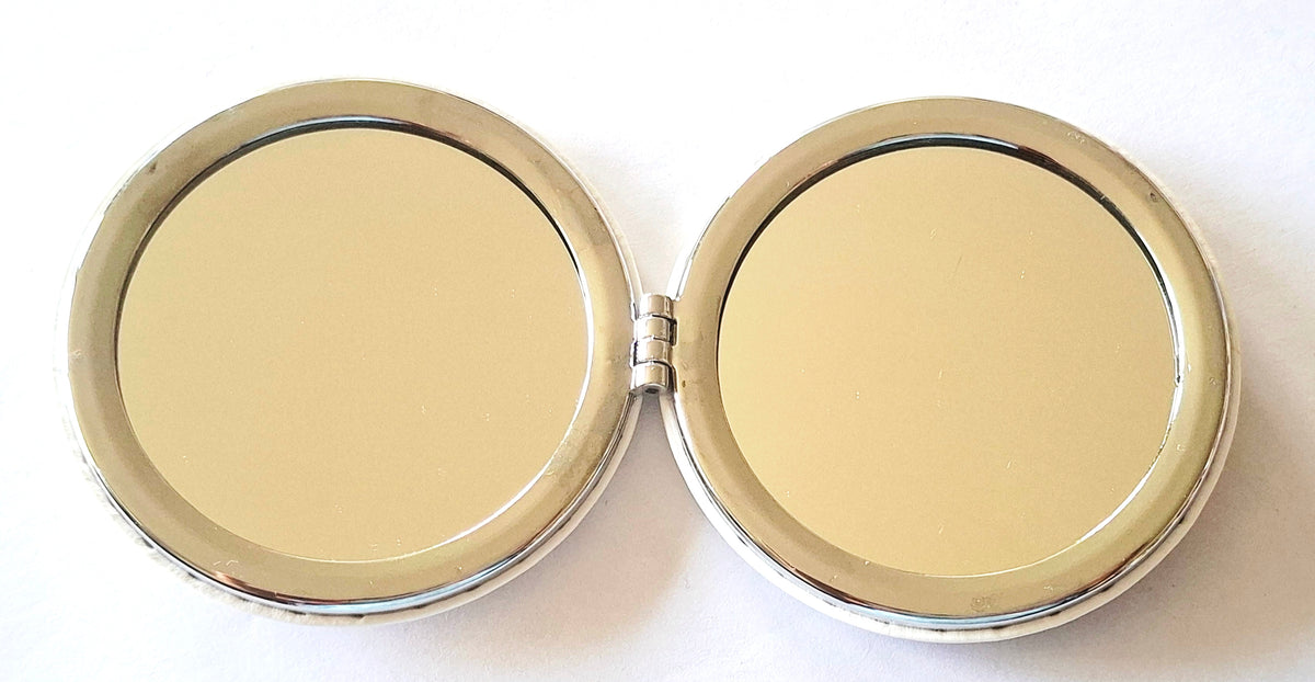 miroir tons violet