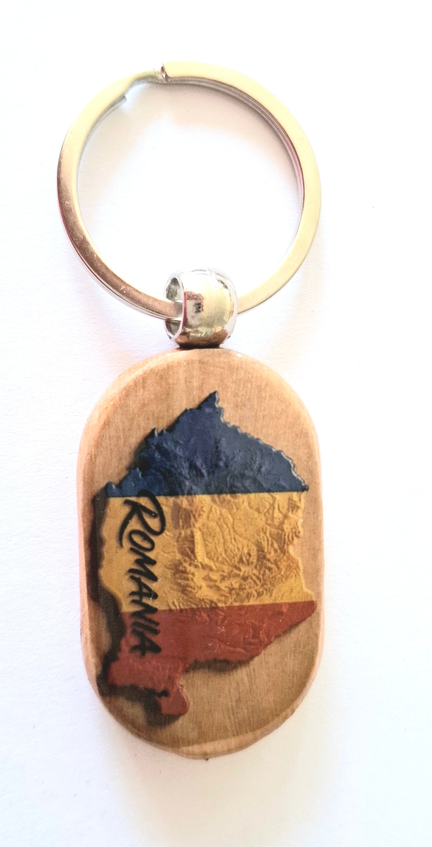 porte clés carte Roumanie